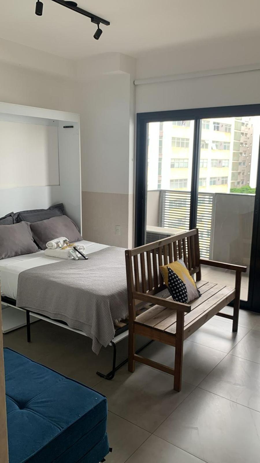 Apartamento Flat Deluxe Com Varanda E Vista No Jardins - Vn Capote Luxuoso São Paulo