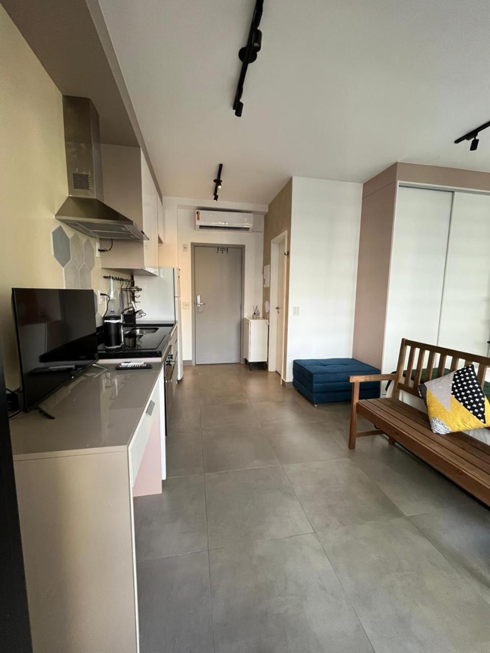 Flat Deluxe Com Varanda E Vista No Jardins - Vn Capote Luxuoso *