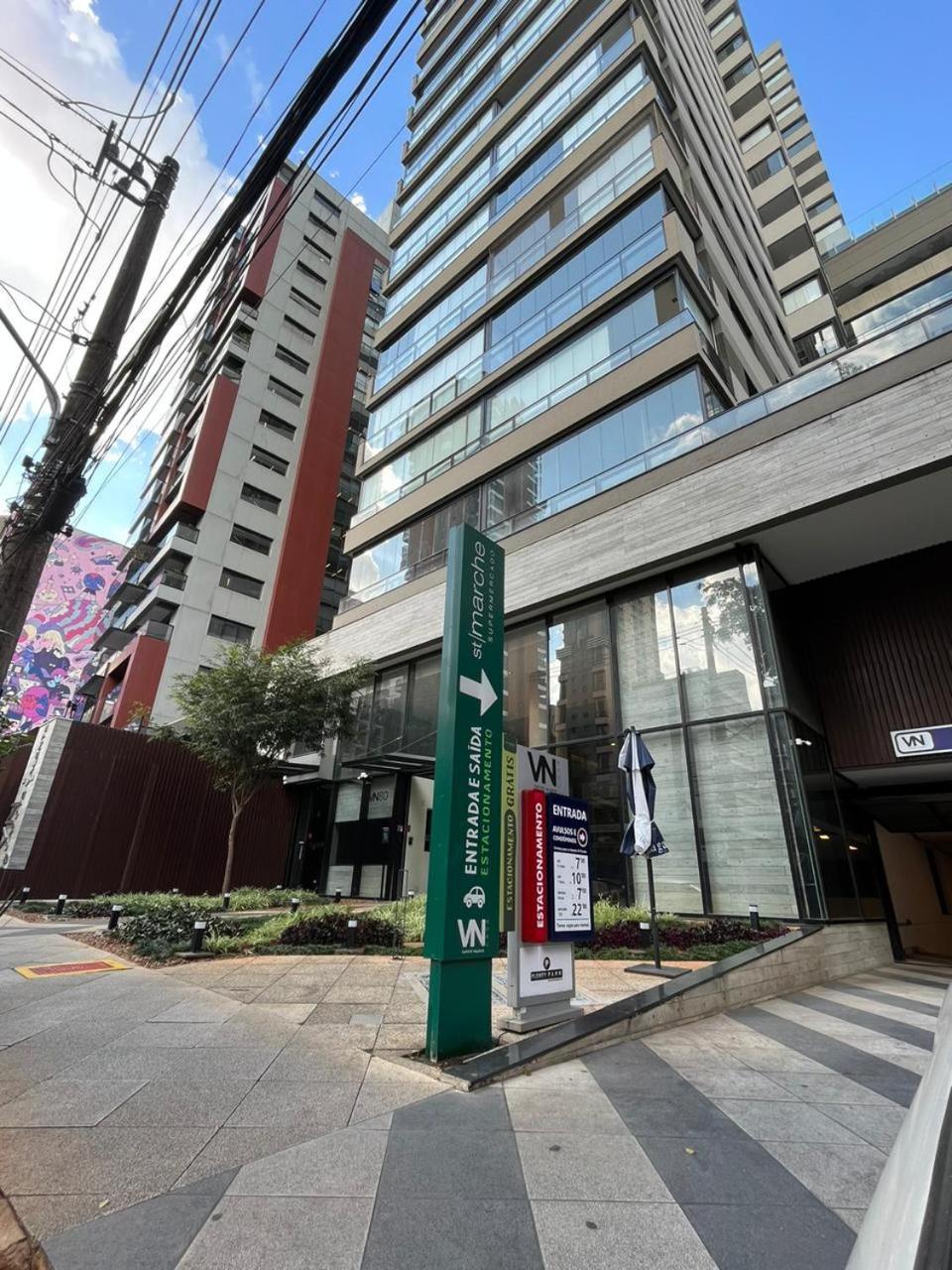 Flat Deluxe Com Varanda E Vista No Jardins - Vn Capote Luxuoso Apartamento