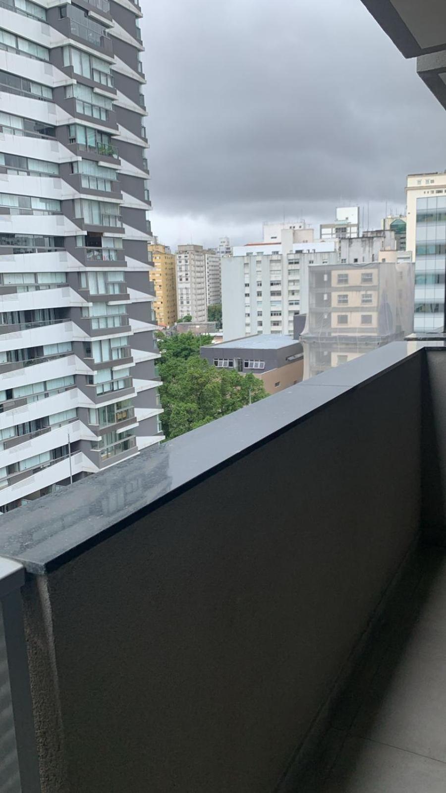 Flat Deluxe Com Varanda E Vista No Jardins - Vn Capote Luxuoso