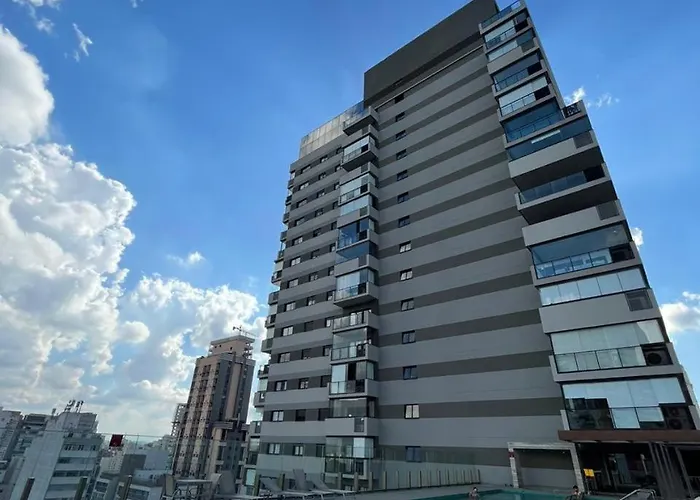 Flat Deluxe Com Varanda E Vista No Jardins - Vn Capote Luxuoso