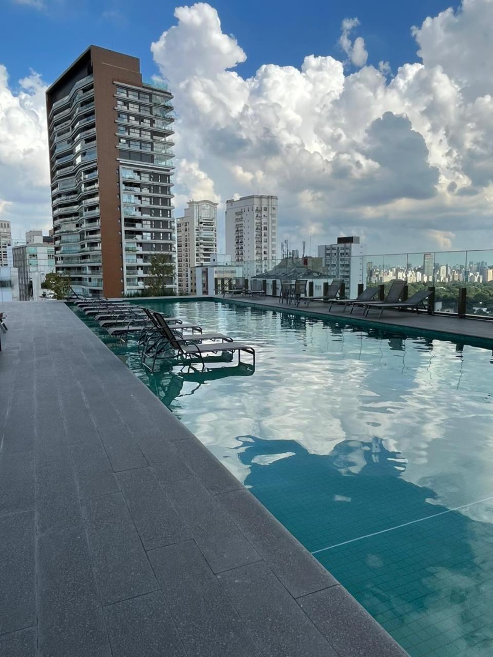 Flat Deluxe Com Varanda E Vista No Jardins - Vn Capote Luxuoso *